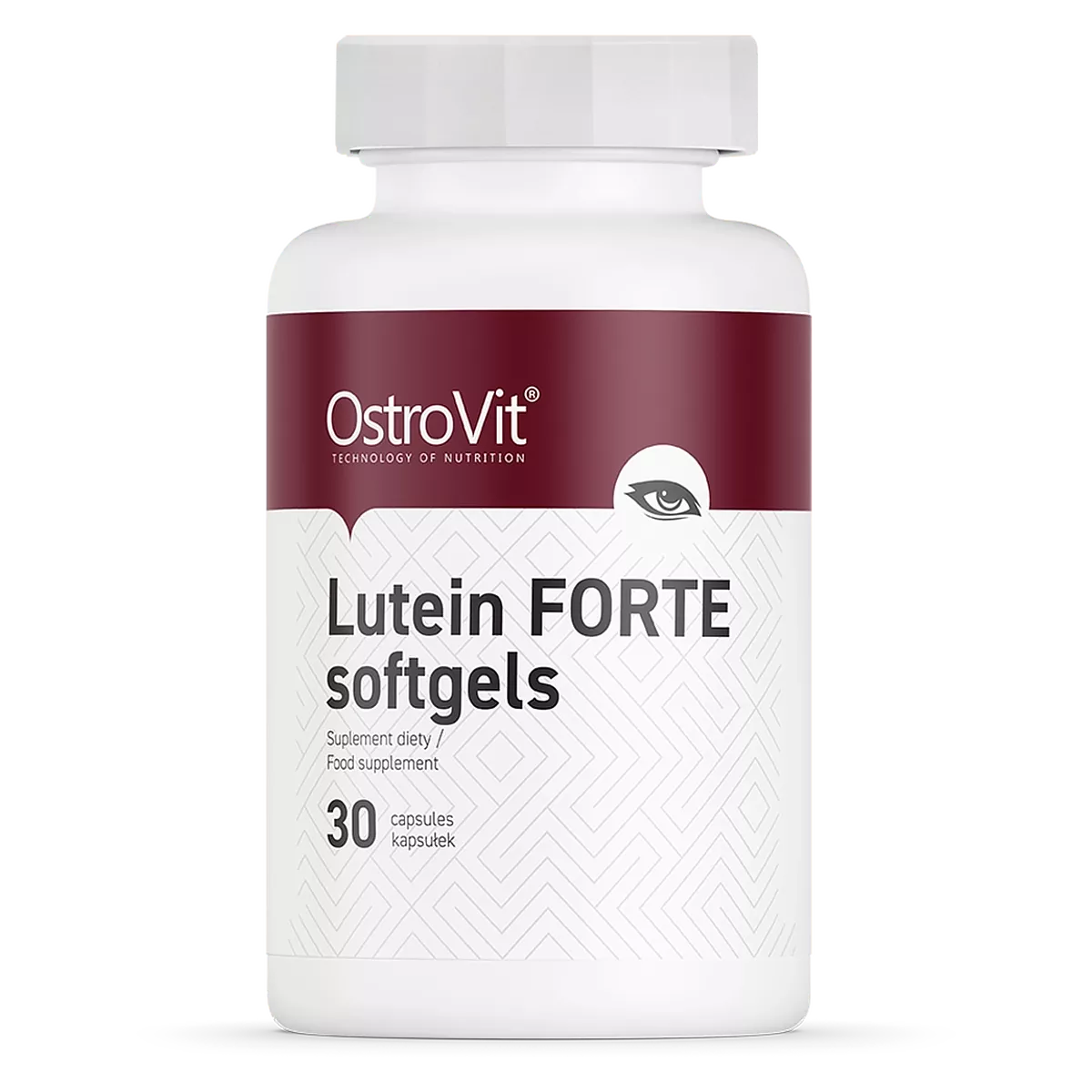 OstroVit Lutein FORTE 30 softgels — frasco