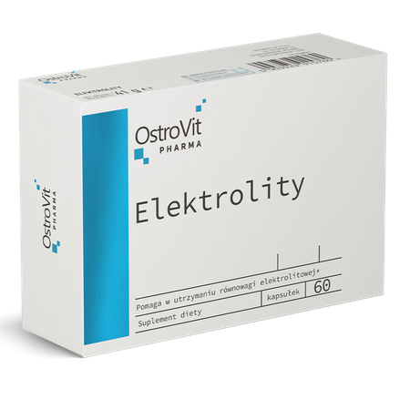 OstroVit Pharma Electrolytes 60 cápsulas — embalagem