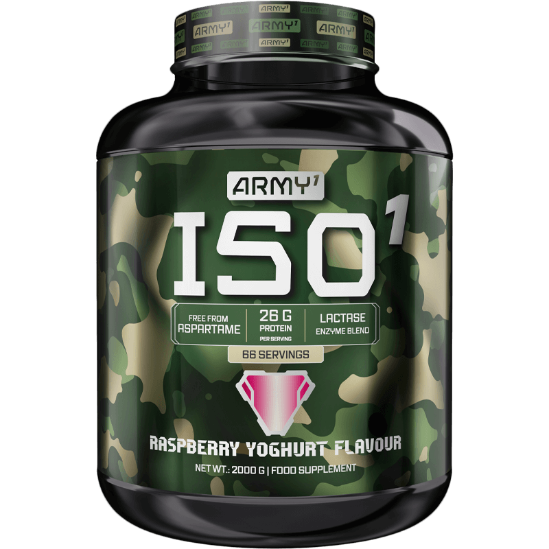 ARMY1 ISO 1 1000 g Framboesa embalagem