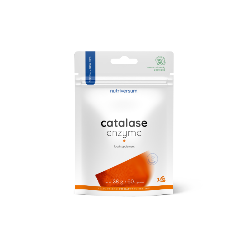 Nutriversum Catalase Enzyme 60 capsules embalagem