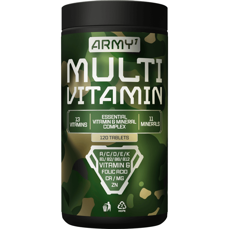 ARMY1 Multi Vitamin 120 tablets embalagem
