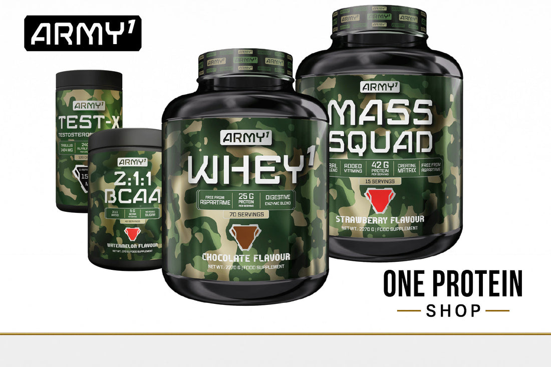 Army1 chegou à One Protein Shop: força, precisão e desempenho máximo
