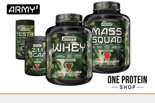 Army1 chegou à One Protein Shop: força, precisão e desempenho máximo
