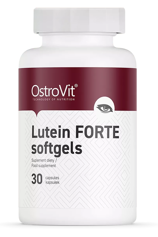 OstroVit Lutein FORTE 30 softgels — frasco