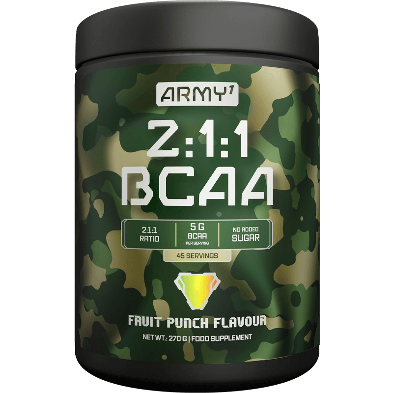 ARMY1 BCAA 2:1:1 270 g – Fruit Punch