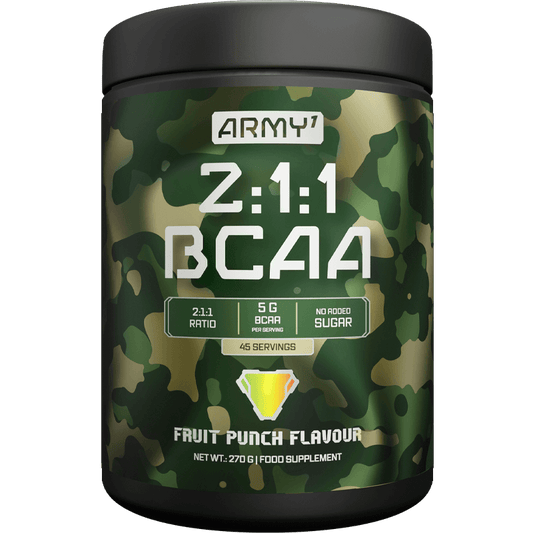 ARMY1 BCAA 2:1:1 270 g – Fruit Punch