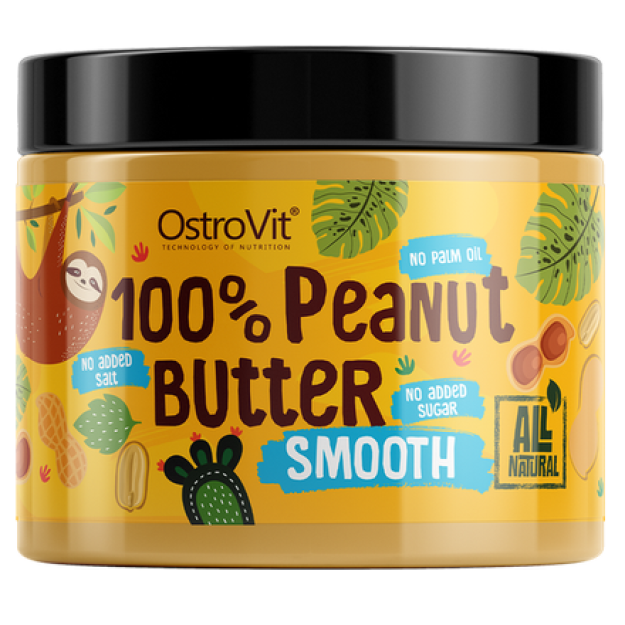 Mantequilla de cacahuete OstroVit 100% 500 g