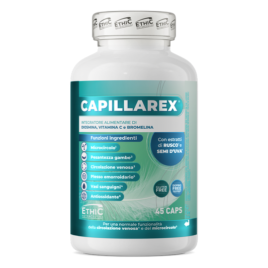 EthicSport Capillarex (90 Comprimidos) – Suporte à Microcirculação, Pernas Leves e Saúde Vascular