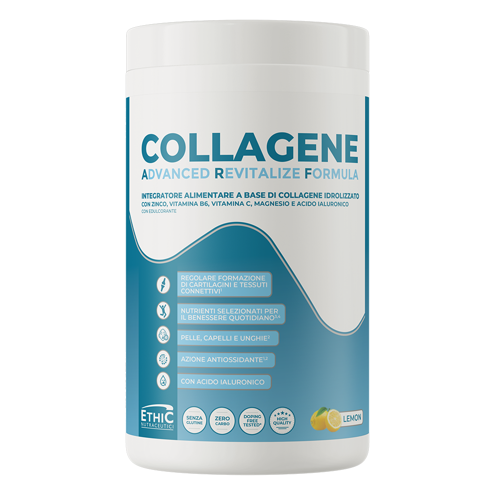 EthicSport Collagen 400g – Colagénio Verisol® Avançado com Ácido Hialurónico e Zinco