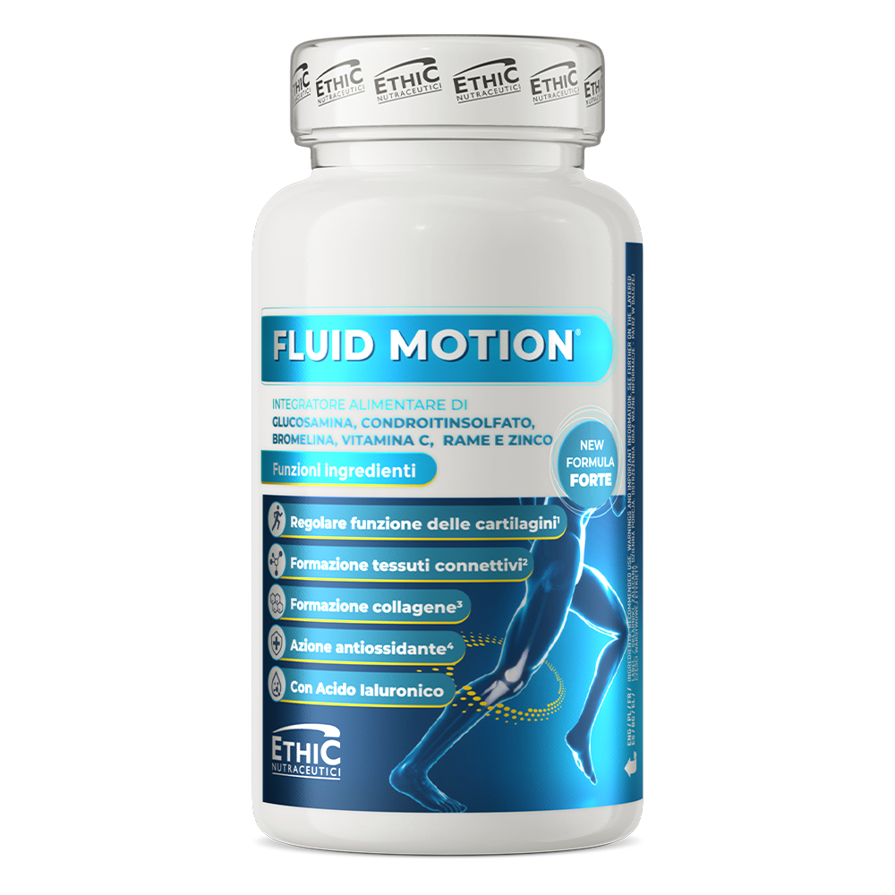 EthicSport Fluid Motion (30 Comprimidos) – Condroprotetor Avançado para Articulações e Cartilagens