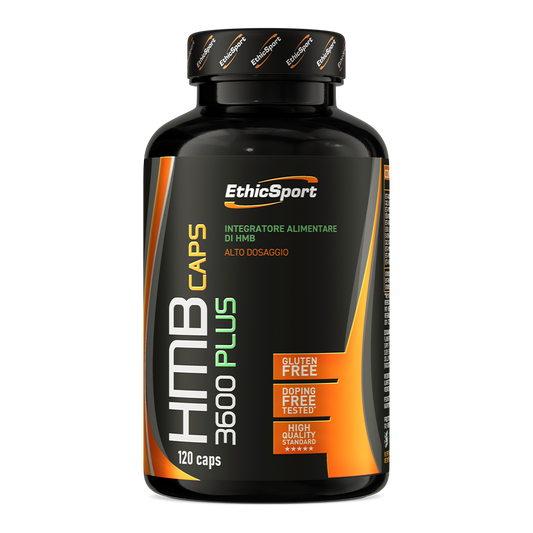 EthicSport HMB 3600 Plus 120 Comprimidos – Máxima Proteção Muscular, Anticatabólico e Força