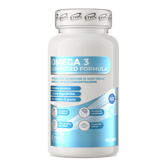 EthicSport Omega 3 Advanced Formula (90 Cápsulas) – Saúde Cardiovascular, Cerebral e Anti-Inflamatória