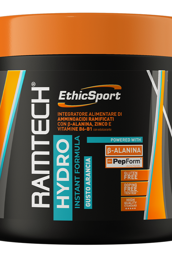 EthicSport Ramtech Hydro Instant Formula 250g– BCAAs Solúveis com Glutamina e Zinco
