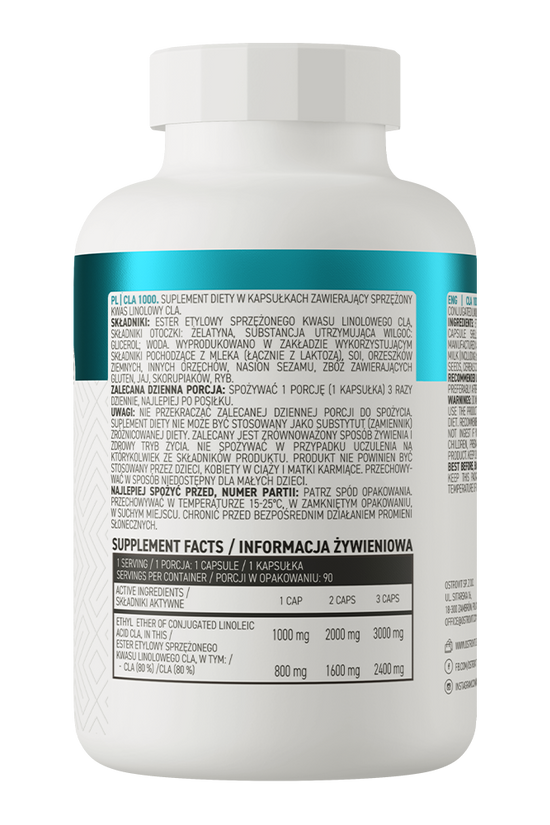 OstroVit – CLA 1000 (90 Softgels)
