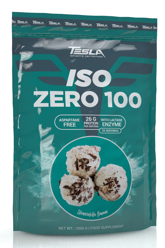 Tesla ISO ZERO 100 – Isolated Whey Protein