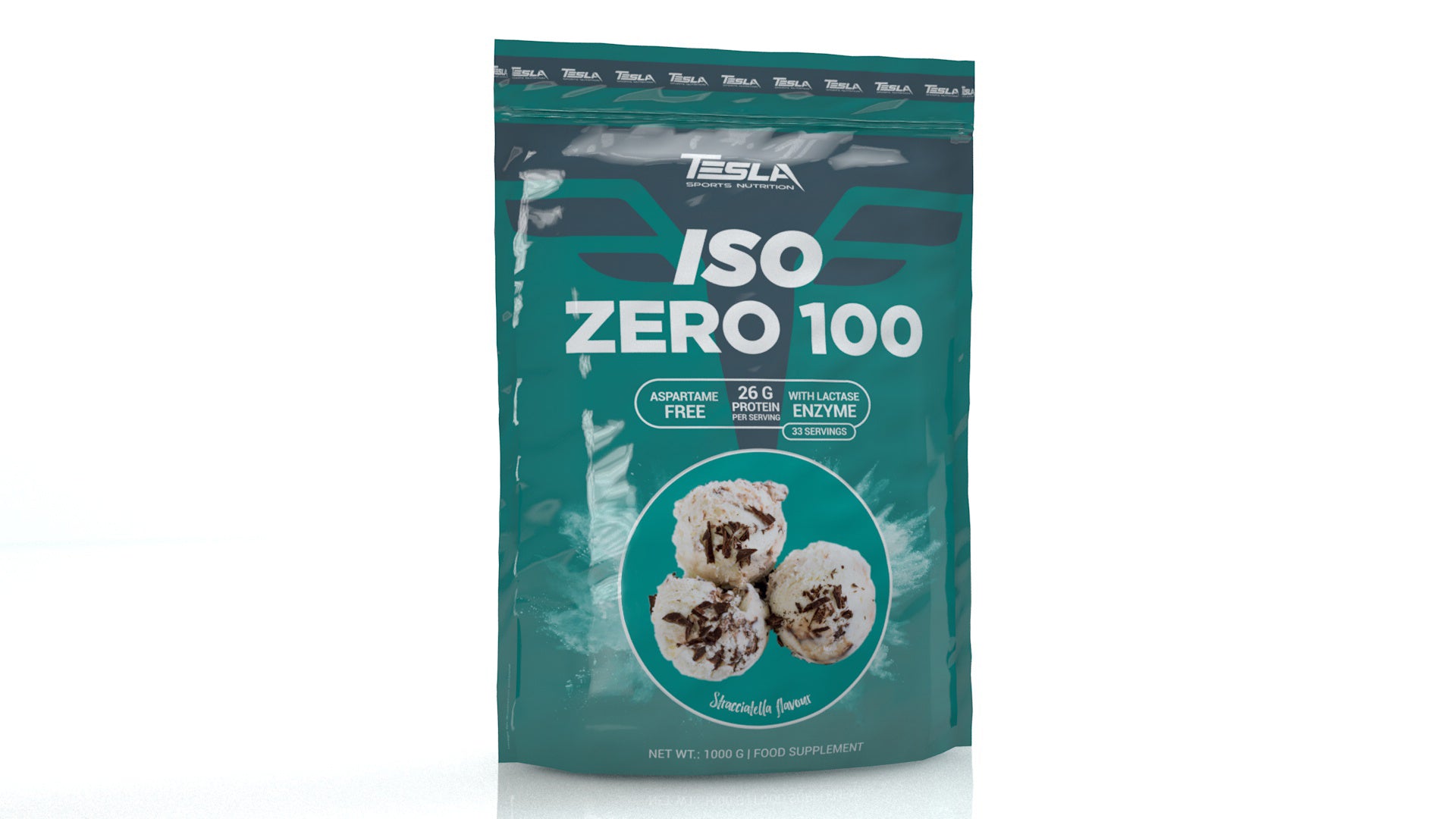 Tesla ISO ZERO 100 – Isolated Whey Protein