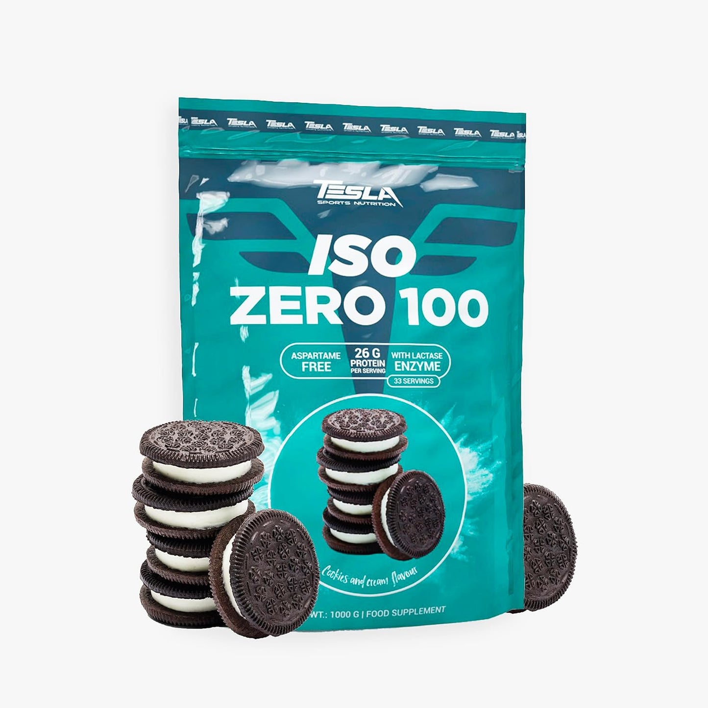 Tesla ISO ZERO 100 – Aislado de proteína de suero 