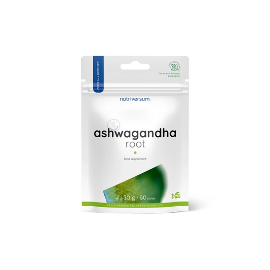 Nutriversum Ashwagandha Root 60 tablets embalagem