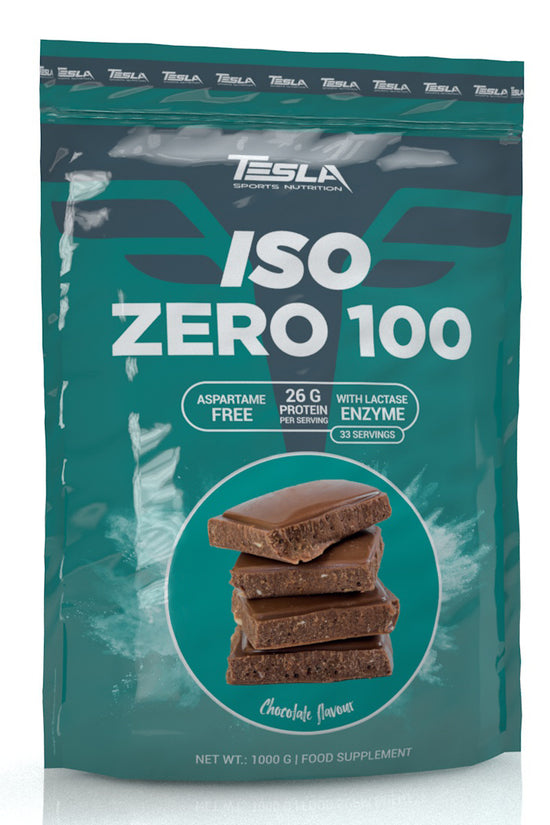 Tesla ISO ZERO 100 – Isolated Whey Protein