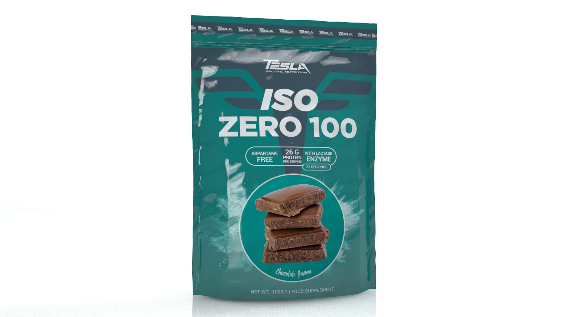 Tesla ISO ZERO 100 – Isolated Whey Protein