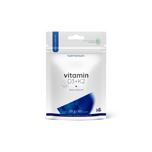 Nutriversum D3 + K2 60 cápsulas embalagem