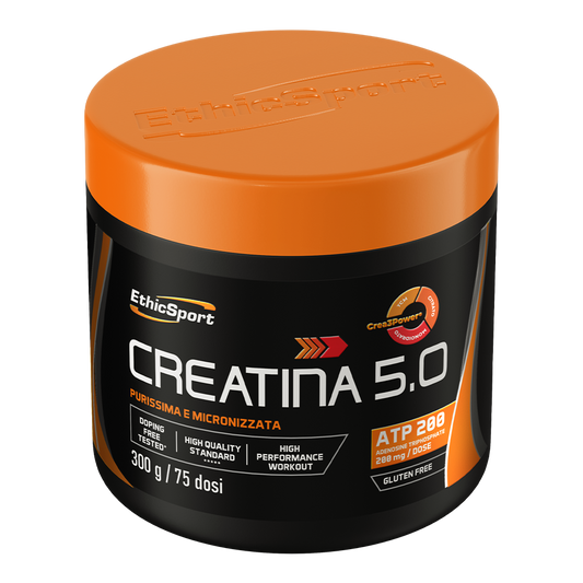 EthicSport Creatina 5.0 – 300 g (Pureza e Performance)