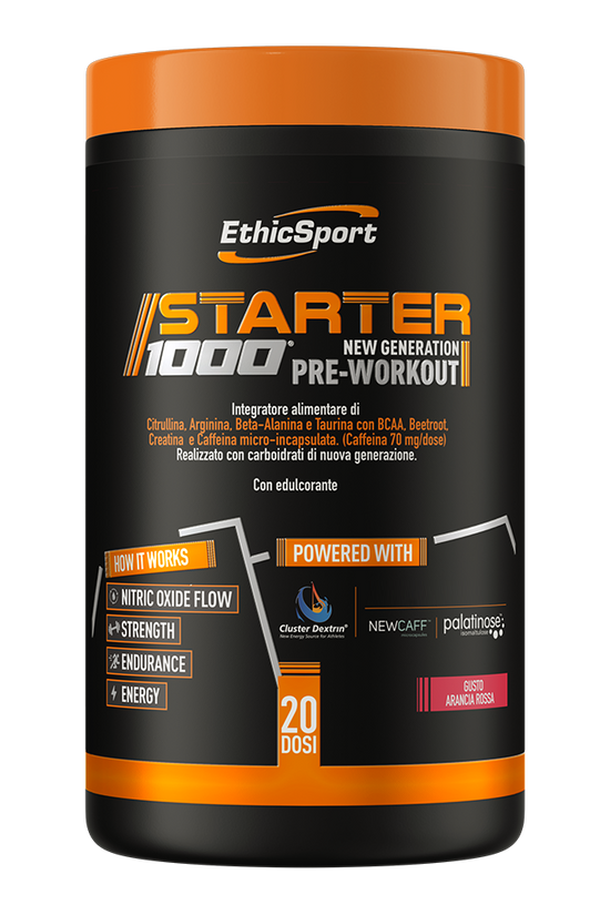 EthicSport Starter 1000 – 400 g (Energy and Focus)