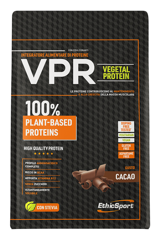 EthicSport VPR Vegetable Protein – 500 g - Cocoa (High Digestibility)