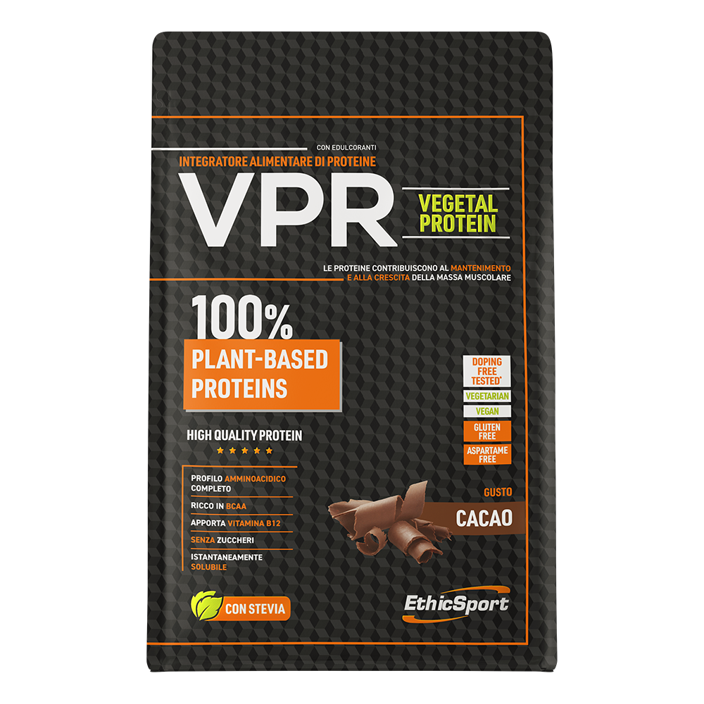 EthicSport VPR Vegetable Protein – 500 g - Cocoa (High Digestibility)