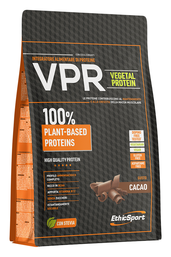 EthicSport VPR Vegetable Protein – 500 g - Cocoa (High Digestibility)