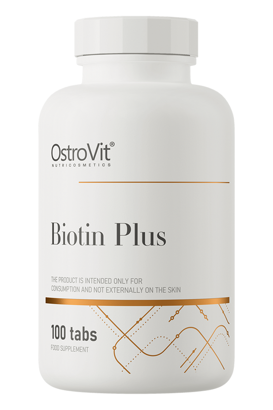 OstroVit Biotin Plus 100 tabs embalagem