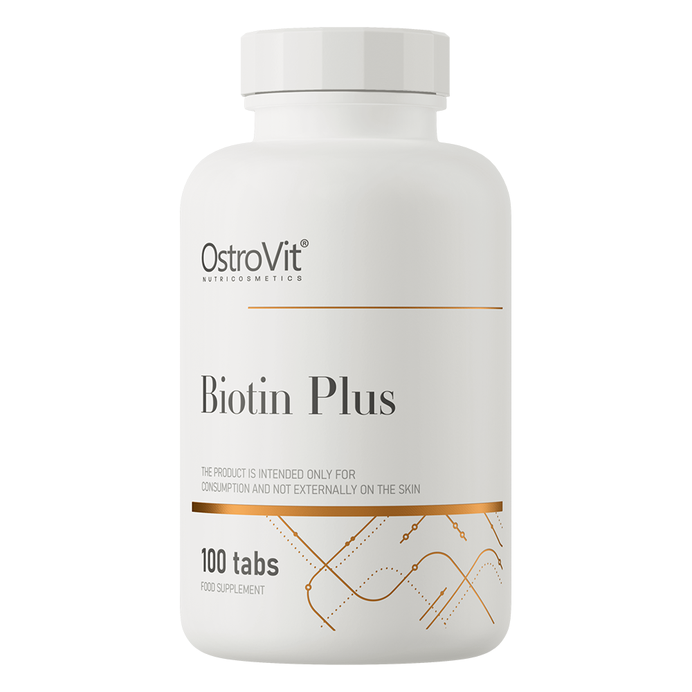 OstroVit Biotin Plus 100 tabs embalagem