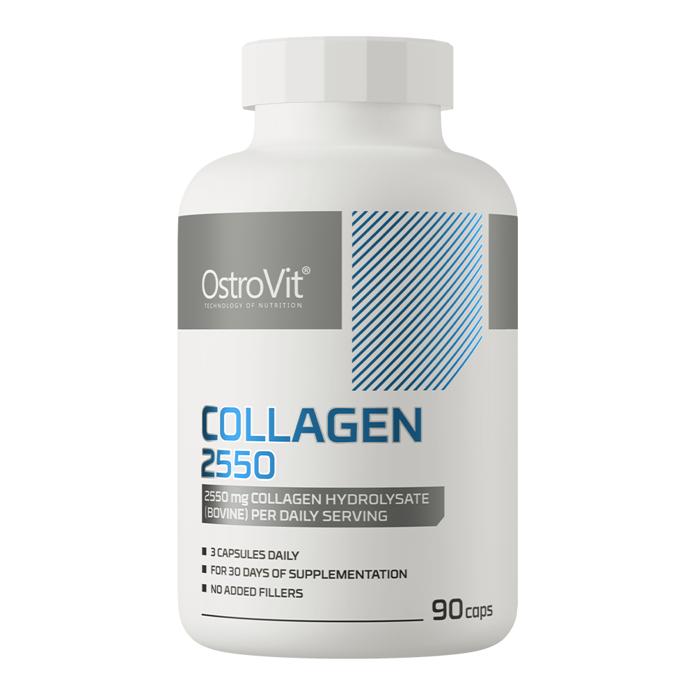 OstroVit Collagen 2550 mg 90 cápsulas — frasco