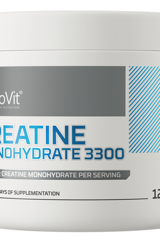 OstroVit Creatine Monohydrate 3300 mg 120 caps embalagem