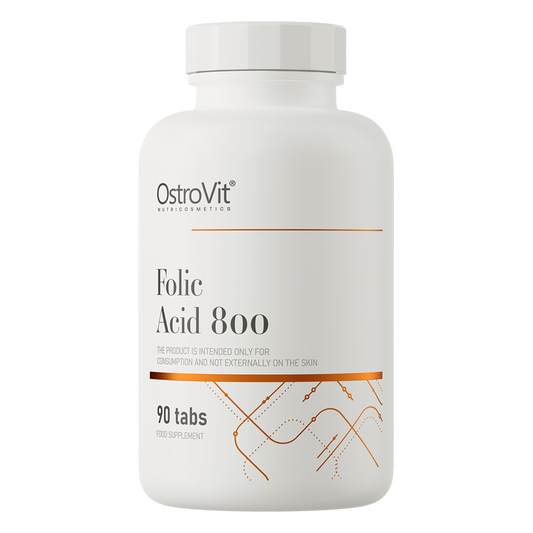 OstroVit Folic Acid 90 tablets embalagem