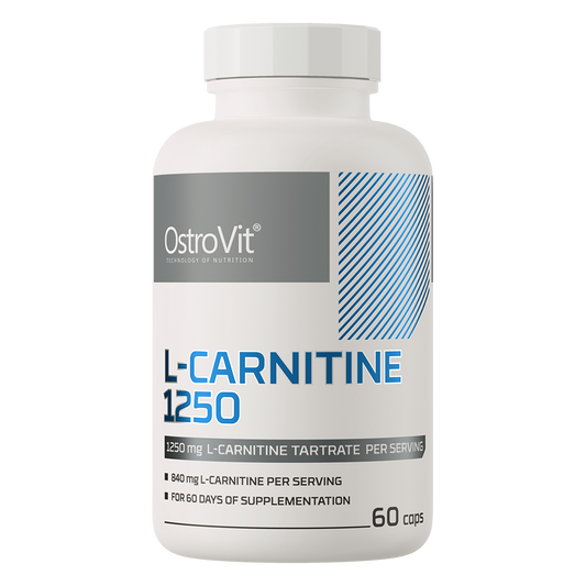 OstroVit L-Carnitine 1250 mg 60 capsules embalagem