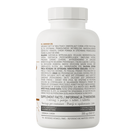 OstroVit Chromium 200 μg — 200 comprimidos