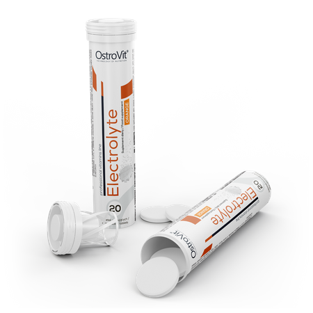 OstroVit Electrolytes 20 effervescent tablets — Orange