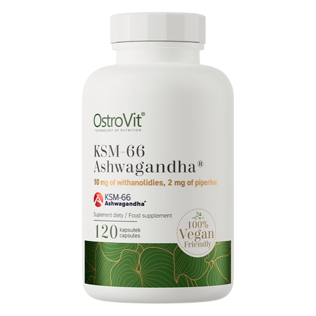 OstroVit KSM-66 Ashwagandha Vege 120 caps