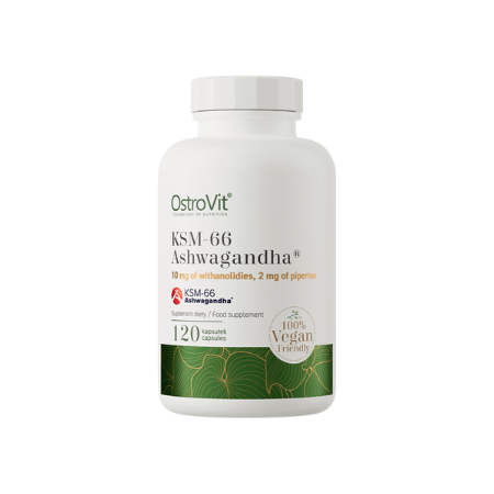 OstroVit KSM-66 Ashwagandha Vege 120 caps