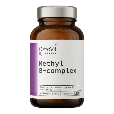 OstroVit Pharma Methyl B-Complex – 30 cápsulas