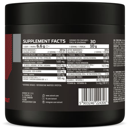 OstroVit Pump Extreme 300 g