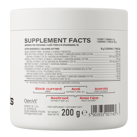ostrovit red antioxidants 200g
