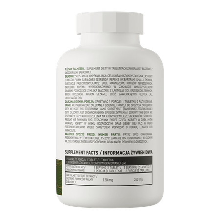 OstroVit Saw Palmetto VEGE — 360 tablets