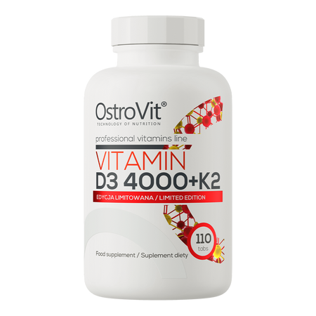 OSTROVIT Vitamina D3 4000+K2 110 tabs