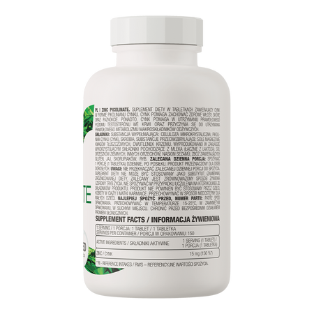 Zinc Picolinate (150 Tablets)