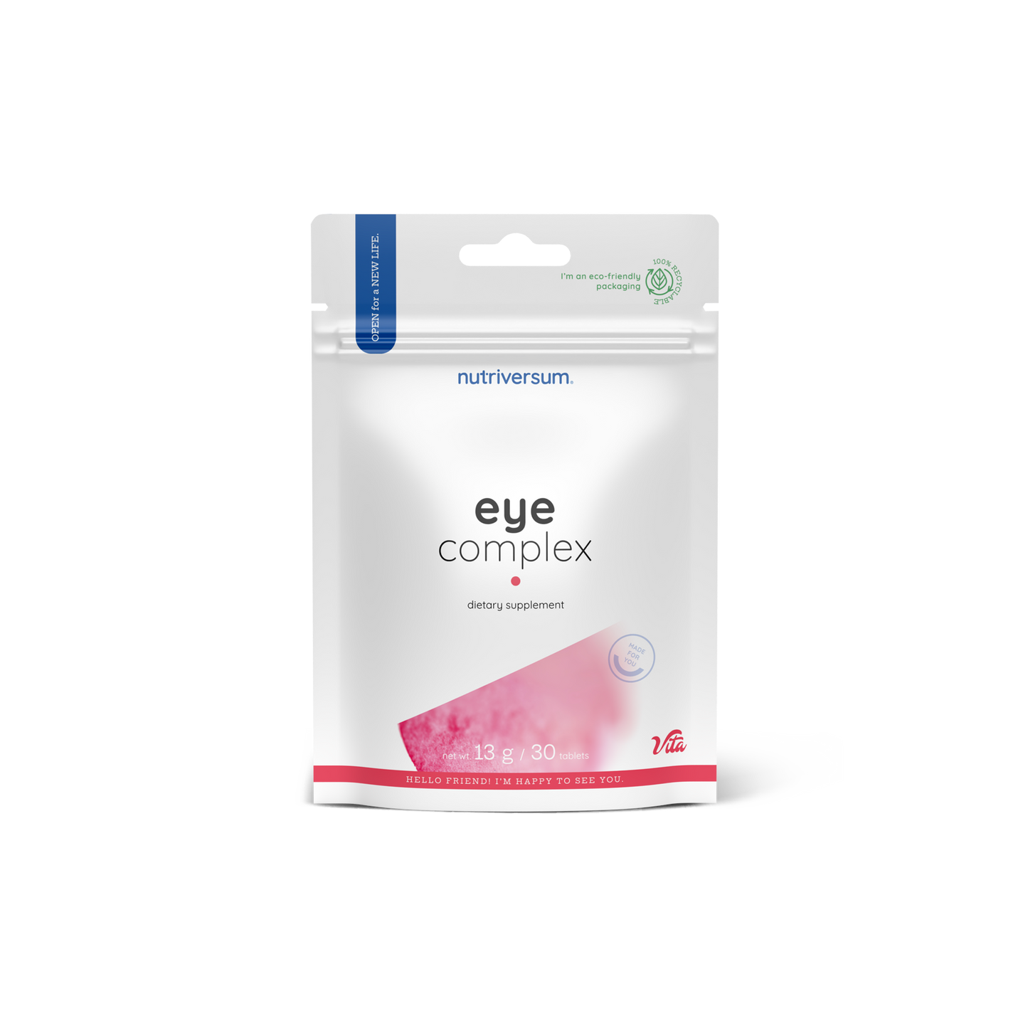 Nutriversum VITA Eye Complex 30 tablets embalagem