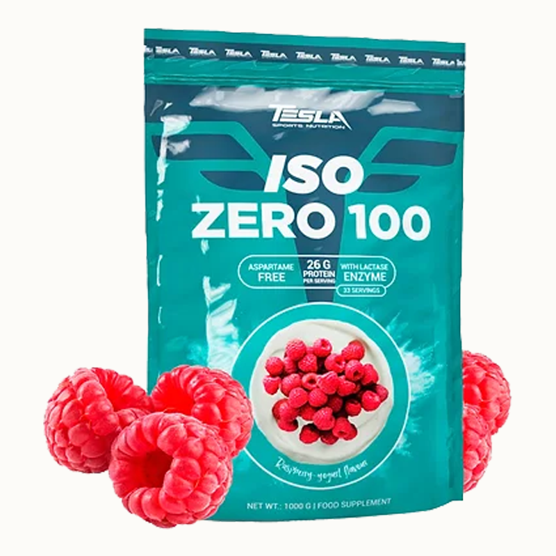 Tesla ISO ZERO 100 – Aislado de proteína de suero 