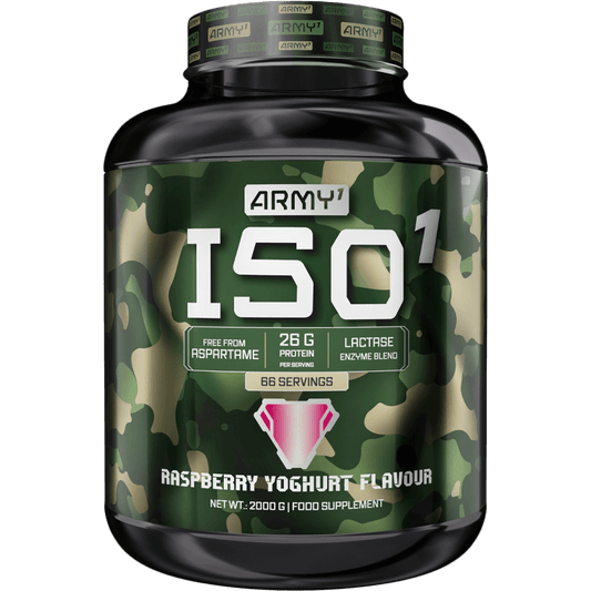ARMY1 ISO 1 1000 g Framboesa embalagem