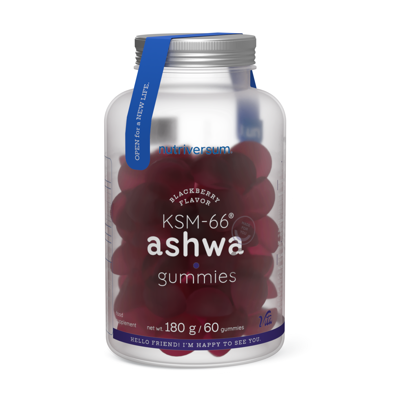 Nutriversum – Ashwagandha KSM-66® Gummies (60 Gummies)
